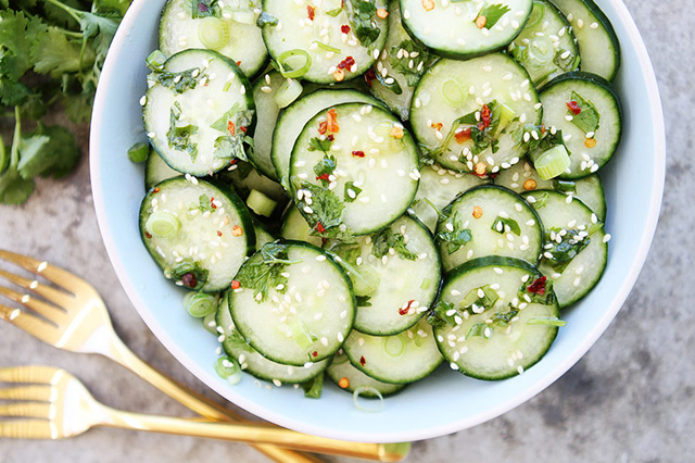 Cucumber Salad - the codfather seafood restaurant